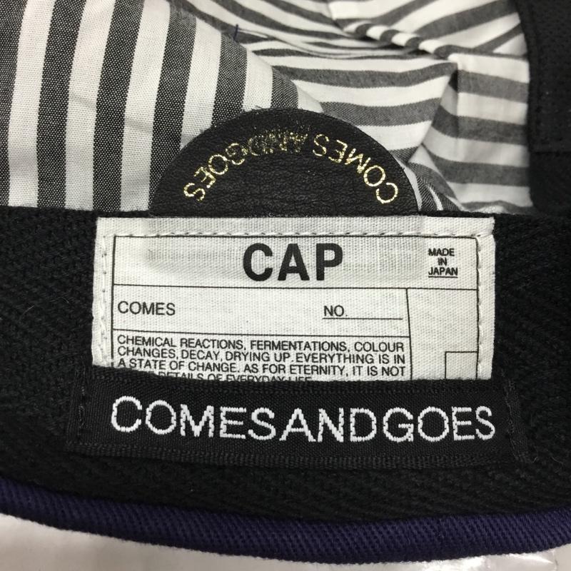 カムズアンドゴーズ COMESANDGOES 帽子 キャップ 21826-05-ark NYBYC 1935 CAP タグ付き ロゴ、文字 紺 / ネイビー /  メンズ USED 古着 中古 10121008