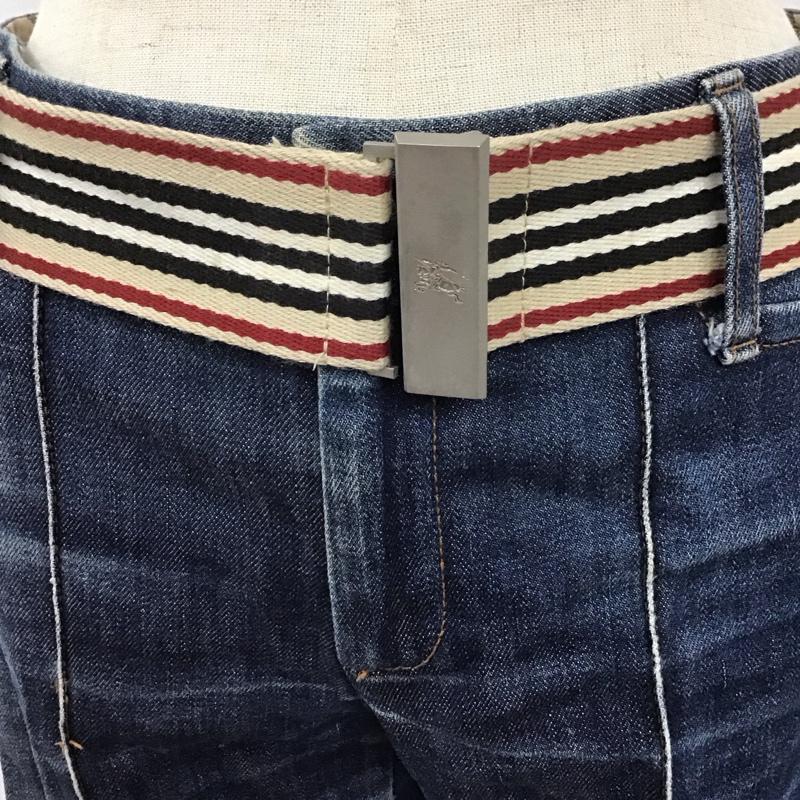 バーバリーブルーレーベル BURBERRY BLUE LABEL パンツ デニム、ジーンズ 34 無地 インディゴ / インディゴ /  レディース USED 古着 中古 10121732