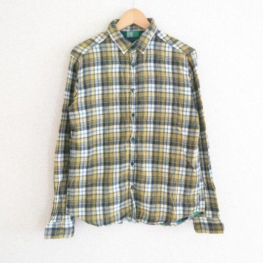 シップスジェットブルー SHIPS JET BLUE シャツ、ブラウス 長袖 M チェック マルチカラー / マルチカラー /  メンズ USED 古着 中古 10008045