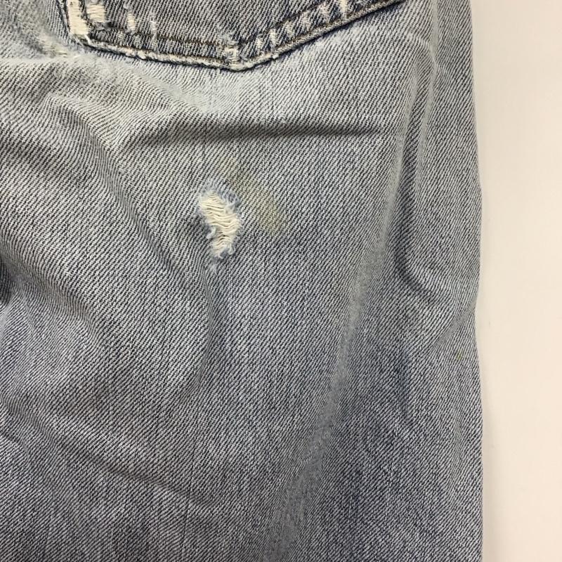 リーバイス Levi s パンツ デニム、ジーンズ 501 66前期 赤耳 シングルステッチ 6番工場 デニムパンツ ヴィンテージ 無地 インディゴ / インディゴ /  メンズ USED 古着 中古 10109846