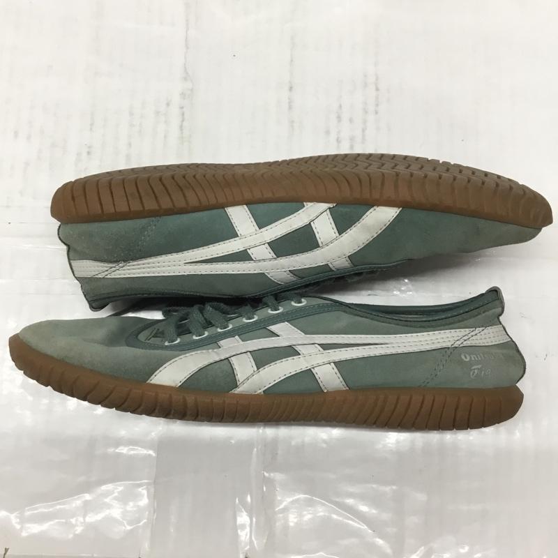 オニツカタイガー ONITSUKA TIGER スニーカー スニーカー 1183A085 ツナヒキ 27cm 27.0cm ロゴ、文字 薄緑 / ライトグリーン / X 白 / ホワイト /  メンズ USED 古着 中古 10107566