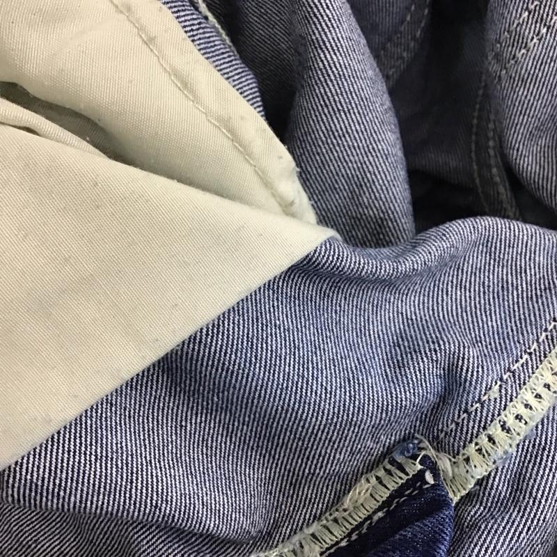 ザラ ZARA パンツ デニム、ジーンズ 34 無地 インディゴ / インディゴ /  レディース USED 古着 中古 10124887