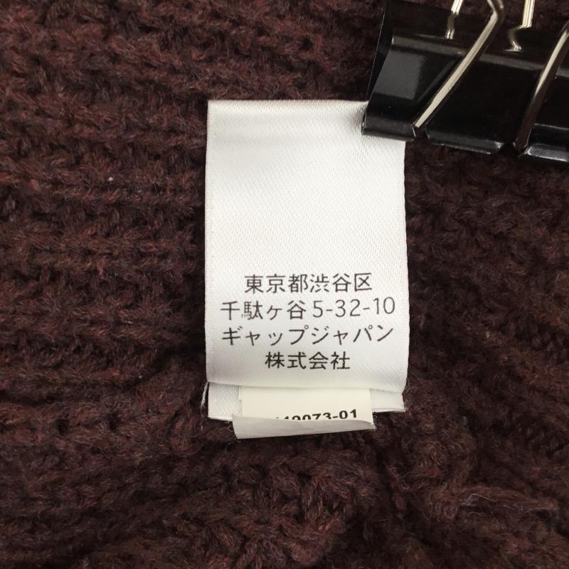 バナナリパブリック BANANA REPUBLIC ニット、セーター 長袖 BANANA REPUBLIC ニット L 無地 えんじ / ワインレッド /  メンズ USED 古着 中古 10122366