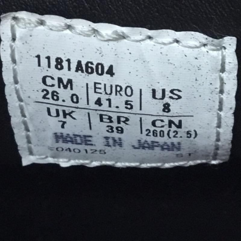 オニツカタイガー ONITSUKA TIGER スニーカー スニーカー 1181A604 MEXICO 66 DELUXE 26.0cm ロゴ、文字 黒 / ブラック / X 赤 / レッド /  メンズ USED 古着 中古 10138994
