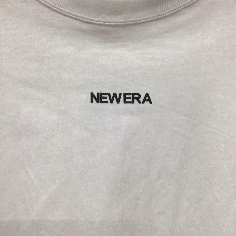 ニューエラ NEW ERA Tシャツ 長袖 ロンT クルーネック バックロゴ XL ロゴ、文字 白 / ホワイト /  メンズ USED 古着 中古 10146341