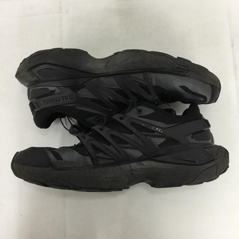 サロモン SALOMON スニーカー スニーカー 187982 XT.PU.RE ADVANCED 27cm 27.0cm ロゴ、文字 黒 / ブラック /  メンズ USED 古着 中古 10147561