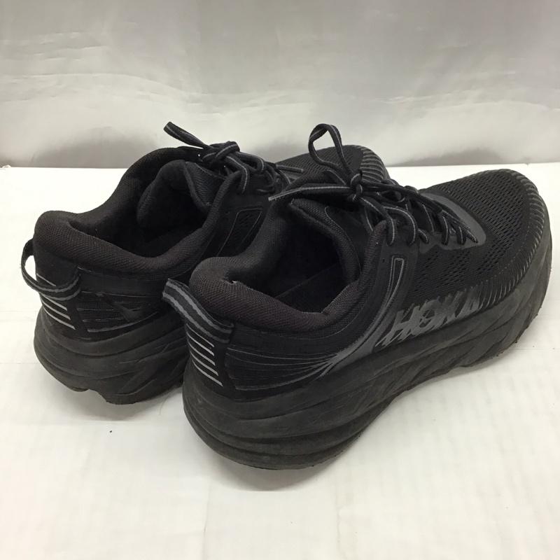 ホカオネオネ HOKA ONEONE スニーカー スニーカー 1110518 BBLC 25.5cm 25.5cm ロゴ、文字 黒 / ブラック /  メンズ USED 古着 中古 10116066