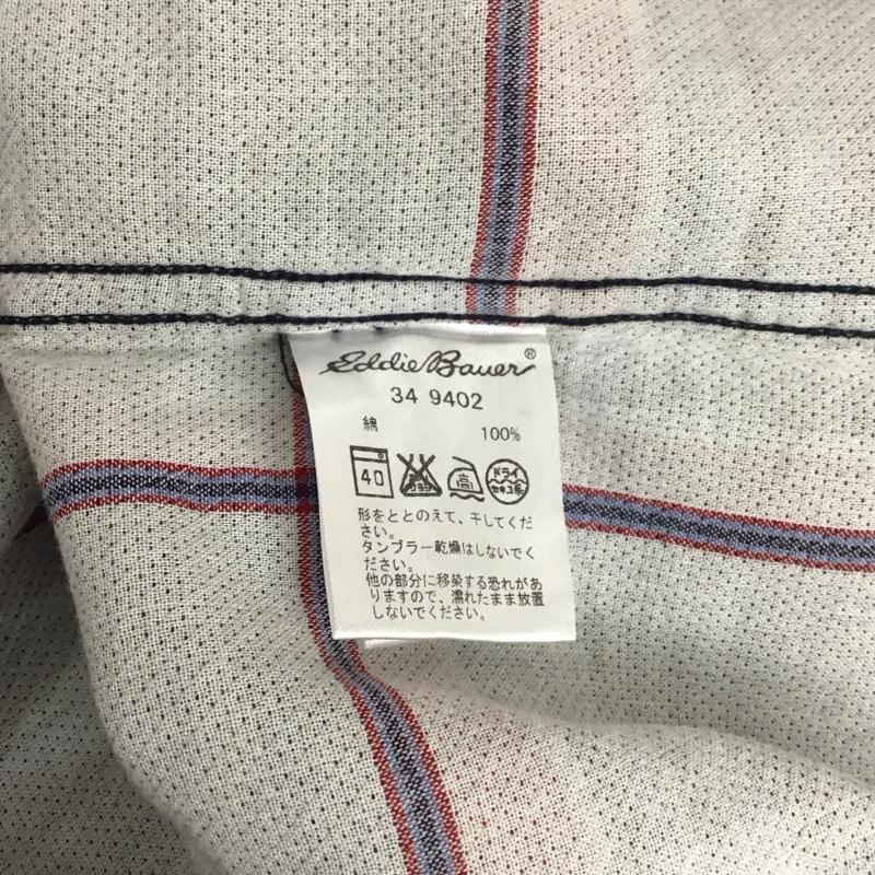 エディーバウアー Eddie Bauer シャツ、ブラウス 長袖 長袖シャツ カラーシャツ ポケットシャツ 長袖カットソー チェックシャツ S チェック マルチカラー / マルチカラー /  メンズ USED 古着 中古 10112841