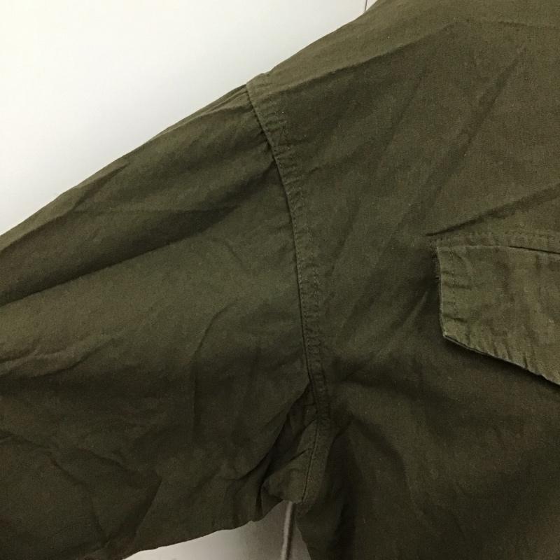 古着 USED ジャケット、上着 ジャケット、ブレザー フランス軍 アルパインスモックパーカー 復刻 36 無地 カーキ / カーキ /  メンズ USED 古着 中古 10108098