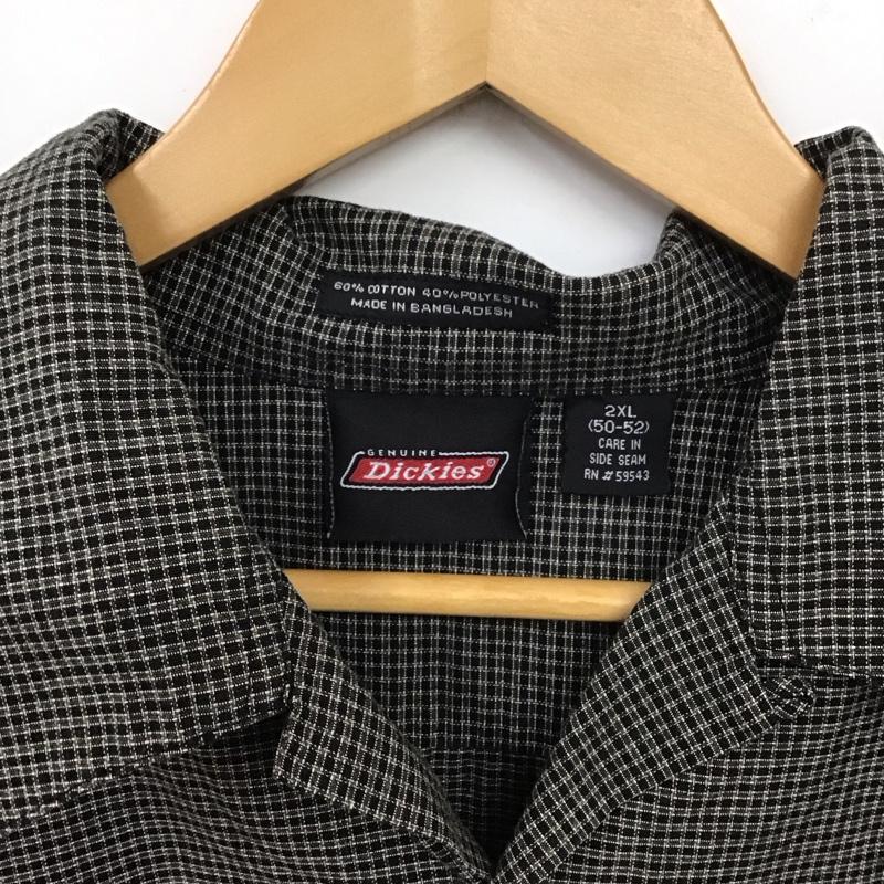 ディッキーズ Dickies シャツ、ブラウス 半袖 半袖シャツ チェックシャツ カラーシャツ XXL チェック マルチカラー / マルチカラー /  メンズ USED 古着 中古 10137686