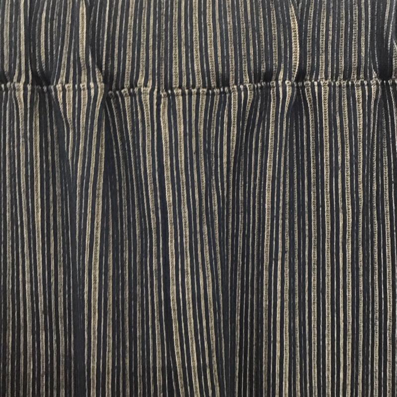 ニコアンド niko and... パンツ ワークパンツ、ペインターパンツ カジュアルパンツ スリムパンツ ストレッチパンツ M ストライプ 黒 / ブラック /  レディース USED 古着 中古 10142668