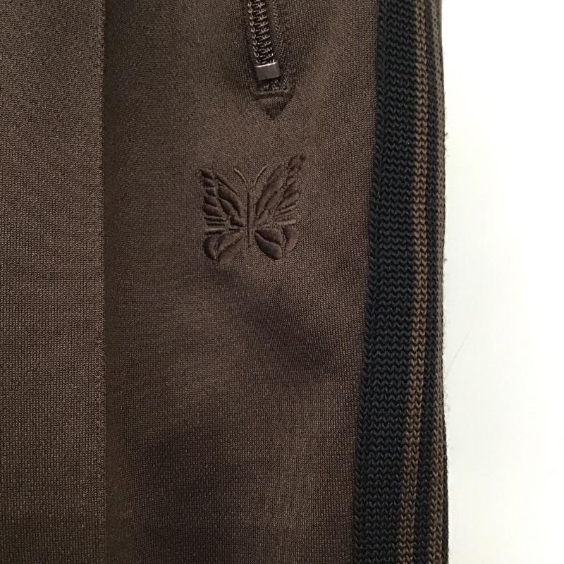 ニードルス Needles パンツ ワークパンツ、ペインターパンツ ワークパンツ ワイドパンツ カジュアルパンツ ジャージ S ロゴ、文字 茶 / ブラウン /  メンズ USED 古着 中古 10142922