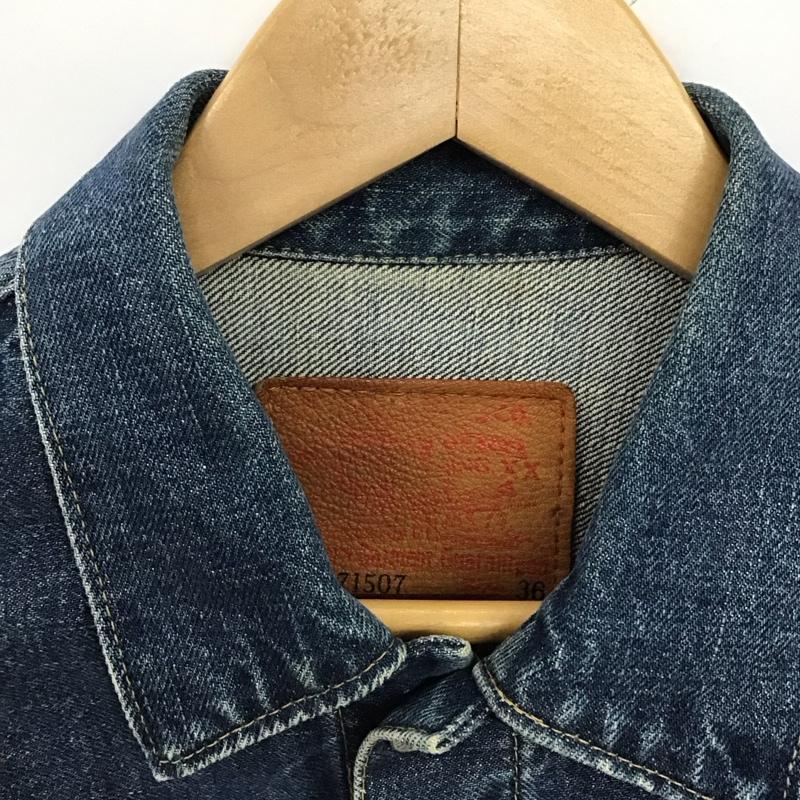 リーバイストラウスアンドコー Levi Strauss & co. ジャケット、上着 ジャンパー、ブルゾン デニムジャケット Gジャン アウター カジュアルジャケット 36 無地 インディゴ / インディゴ /  メンズ USED 古着 中古 10150316