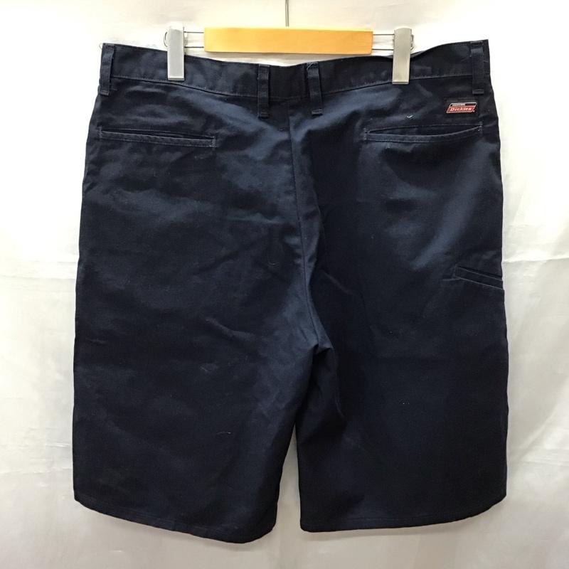 ディッキーズ Dickies パンツ ショートパンツ ショートパンツ ハーフパンツ カジュアルパンツ 36 無地 紺 / ネイビー /  メンズ USED 古着 中古 10116186