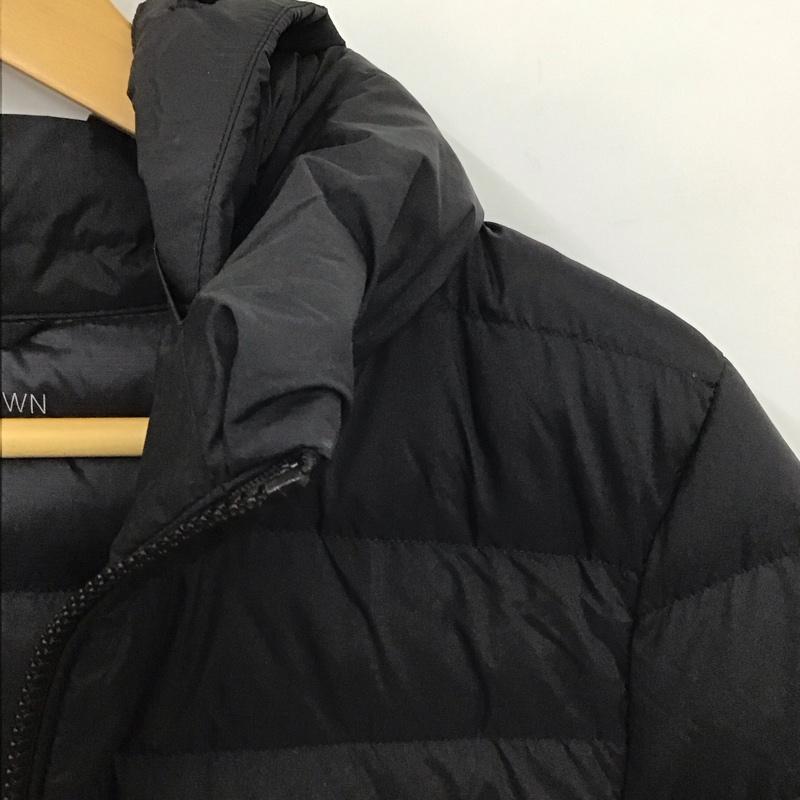 ユニクロ UNIQLO コート ダウンコート 211-469872 ウルトラライトダウンロングコート M 無地 黒 / ブラック /  レディース USED 古着 中古 10131752