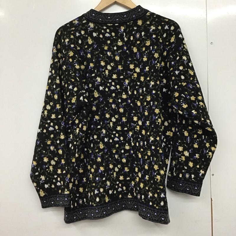 ニコアンド niko and... カーディガン 長袖 長袖ニットカーディガン フロントボタン 総柄 マルチカラー / マルチカラー /  レディース USED 古着 中古 10145132