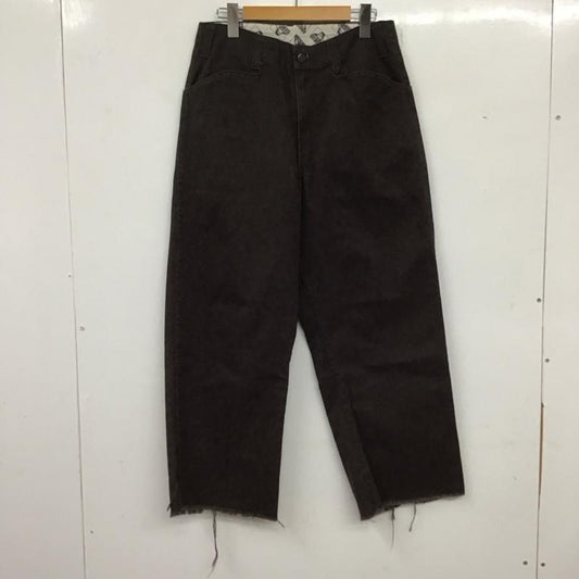 ベンデイビス BEN DAVIS パンツ チノパン チノパン ワイドパンツ カジュアルパンツ 30インチ 無地 茶 / ブラウン /  メンズ USED 古着 中古 10135840