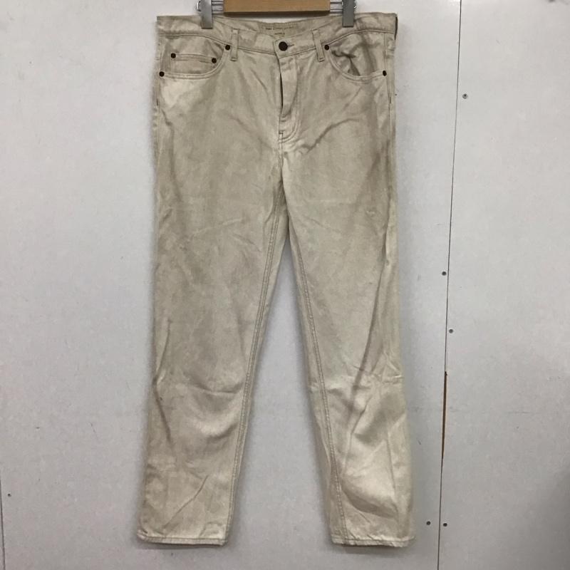 マークバイマークジェイコブス MARC by MARC JACOBS パンツ デニム、ジーンズ デニムパンツ ワイドパンツ カジュアルパンツ 34 無地 白 / ホワイト /  メンズ USED 古着 中古 10139020