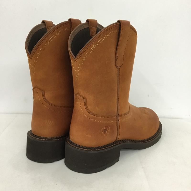 古着 USED ブーツ ショートブーツ ARIAT 10038308 Fatbaby Lagacy UK5.5 ワンポイント 茶 / ブラウン /  レディース USED 古着 中古 10144315