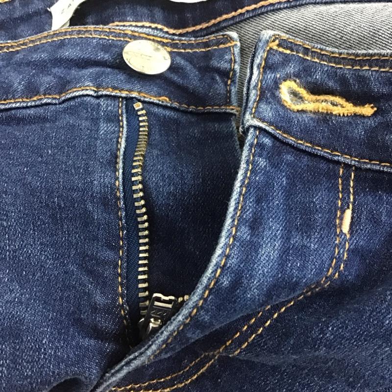 ザラ ZARA パンツ デニム、ジーンズ 38 無地 インディゴ / インディゴ /  レディース USED 古着 中古 10133247