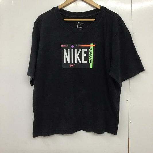 ナイキ NIKE Tシャツ 半袖 DD1234-010 DD1234　AS W NSW TEE WASH XL プリント X ロゴ、文字 黒 / ブラック /  レディース USED 古着 中古 10140704