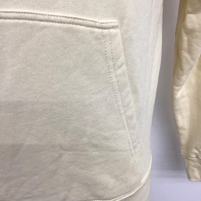 ビームスティー BEAMS T パーカー 長袖 11-13-2812-349 Shadow Graphic Sweat Parka 猫 S プリント アイボリー / アイボリー /  メンズ USED 古着 中古 10123224