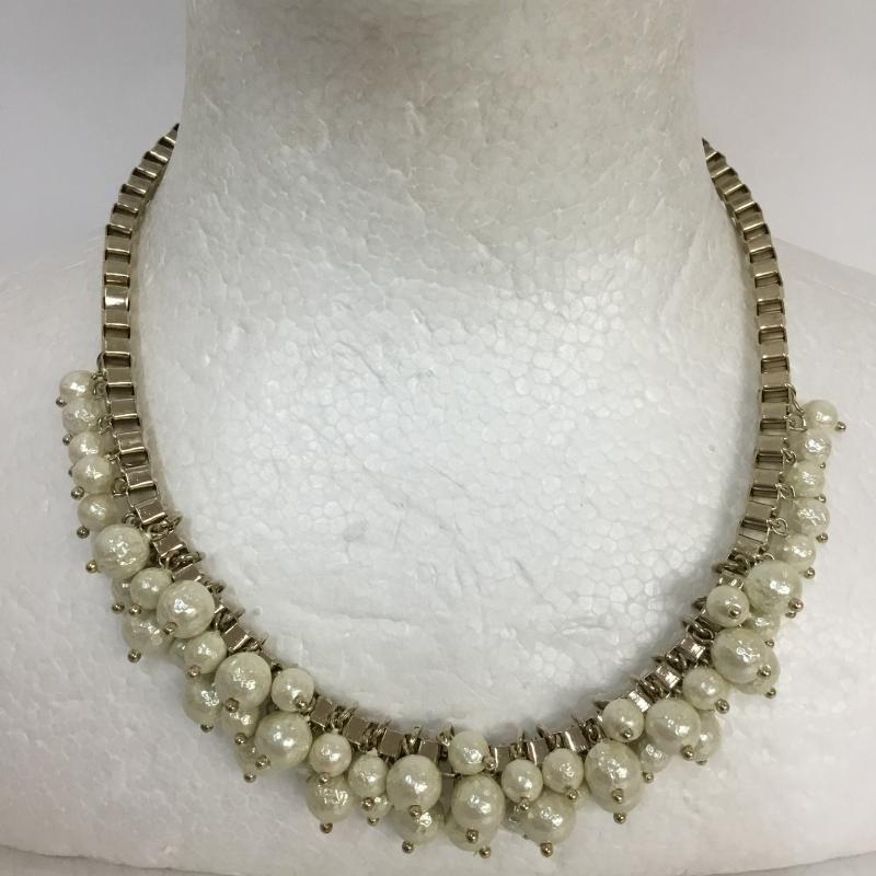 サニーレーベルアーバンリサーチ Sonny Label URBAN RESEARCH アクセサリー ネックレス、ペンダント パール 袋有 無地 金 / ゴールド /  レディース USED 古着 中古 10045482