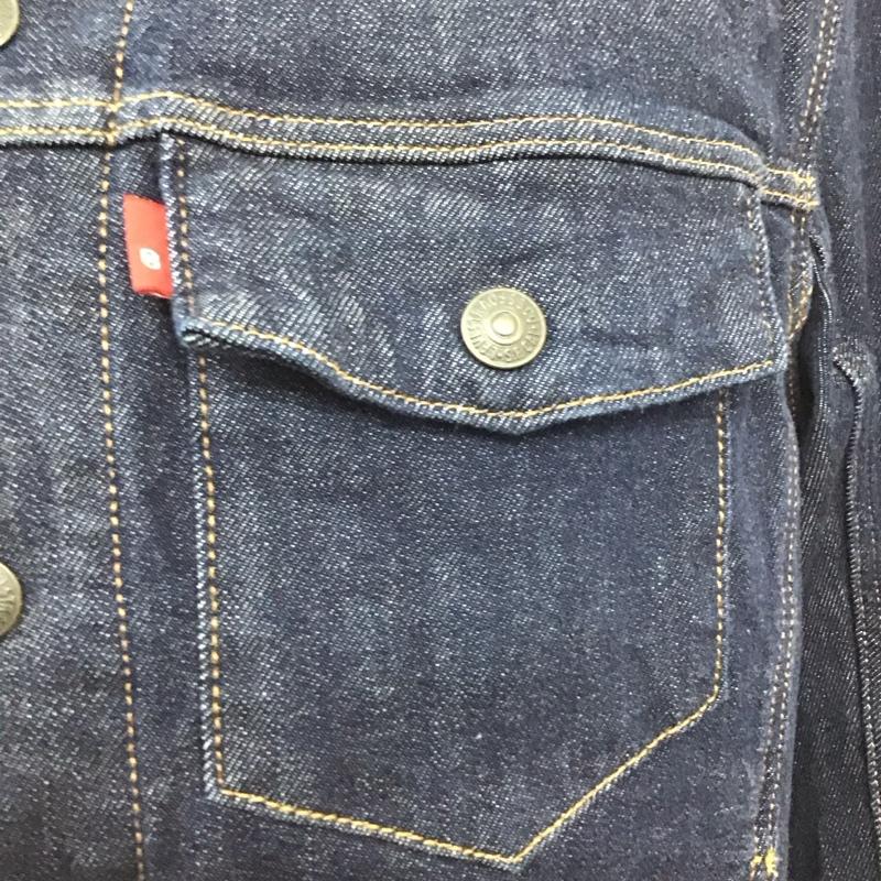 リーバイス Levi s ジャケット、上着 ジャケット、ブレザー デニムジャケット Ｇジャン S 無地 インディゴ / インディゴ /  メンズ USED 古着 中古 10117168