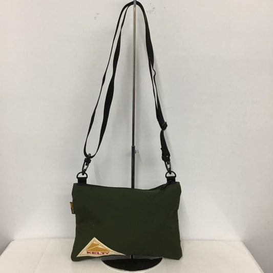 ケルティ KELTY ショルダーバッグ ショルダーバッグ サコッシュ フラットポーチ ロゴ、文字 カーキ / カーキ /  メンズ USED 古着 中古 10145847