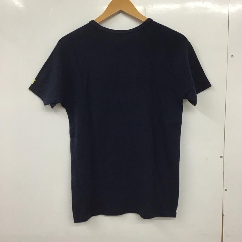 ハリウッドランチマーケット H.R MARKET Tシャツ 半袖 半袖カットソー 無地Tシャツ クルーネックカットソー 4 無地 紺 / ネイビー /  メンズ USED 古着 中古 10135923