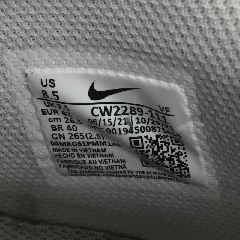 ナイキ NIKE スニーカー スニーカー AIR FORCE 1 MID 07 エアフォース 1 ミッド 07 CW2289-111 26.5cm ロゴ、文字 白 / ホワイト /  メンズ USED 古着 中古 10108150