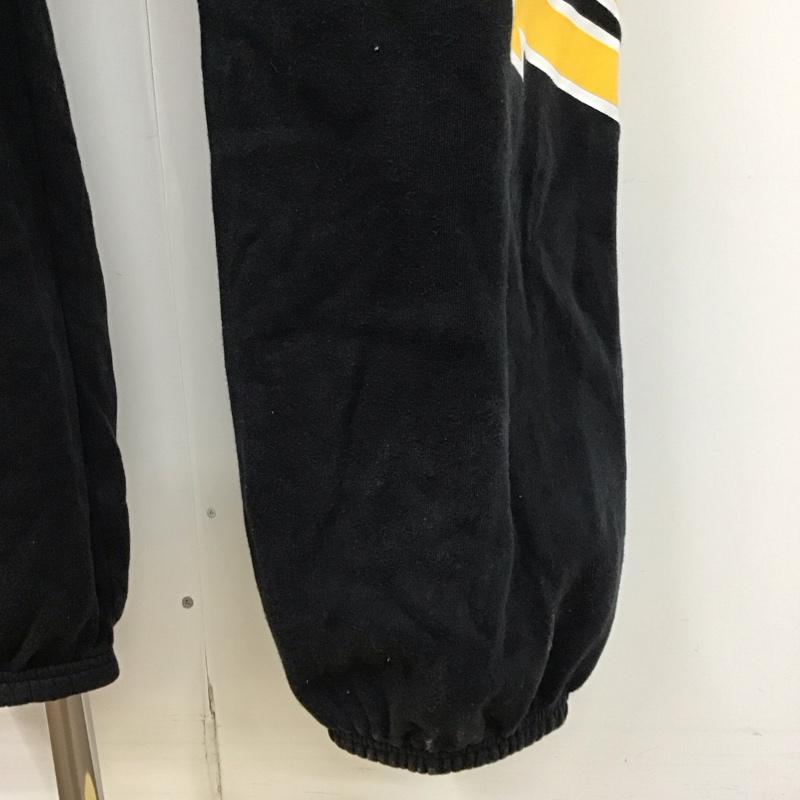 ミッチェルアンドネス Mitchell&Ness パンツ ワークパンツ、ペインターパンツ ワークパンツ ワイドパンツ カジュアルパンツ ジャージ XL ロゴ、文字 黒 / ブラック /  メンズ USED 古着 中古 10117256