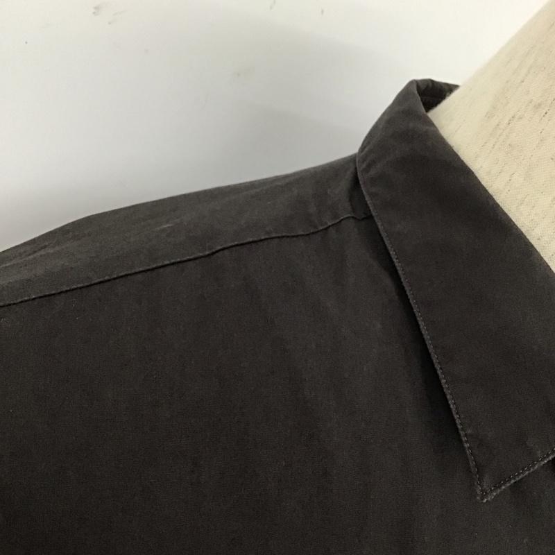 ビームスライツ BEAMS LIGHTS シャツ、ブラウス 長袖 51-11-0628-594 THOMAS MASON M 無地 ダークブラウン / ダークブラウン /  メンズ USED 古着 中古 10110200