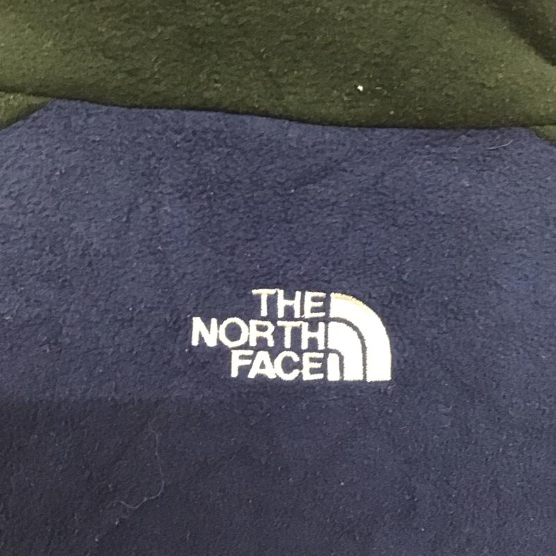 ザノースフェイス THE NORTH FACE ジャケット、上着 ジャケット、ブレザー ジップアップフリースジャケット アウター 長袖ジャケット S ロゴ、文字 黒 / ブラック / X 青 / ブルー /  メンズ USED 古着 中古 10142370