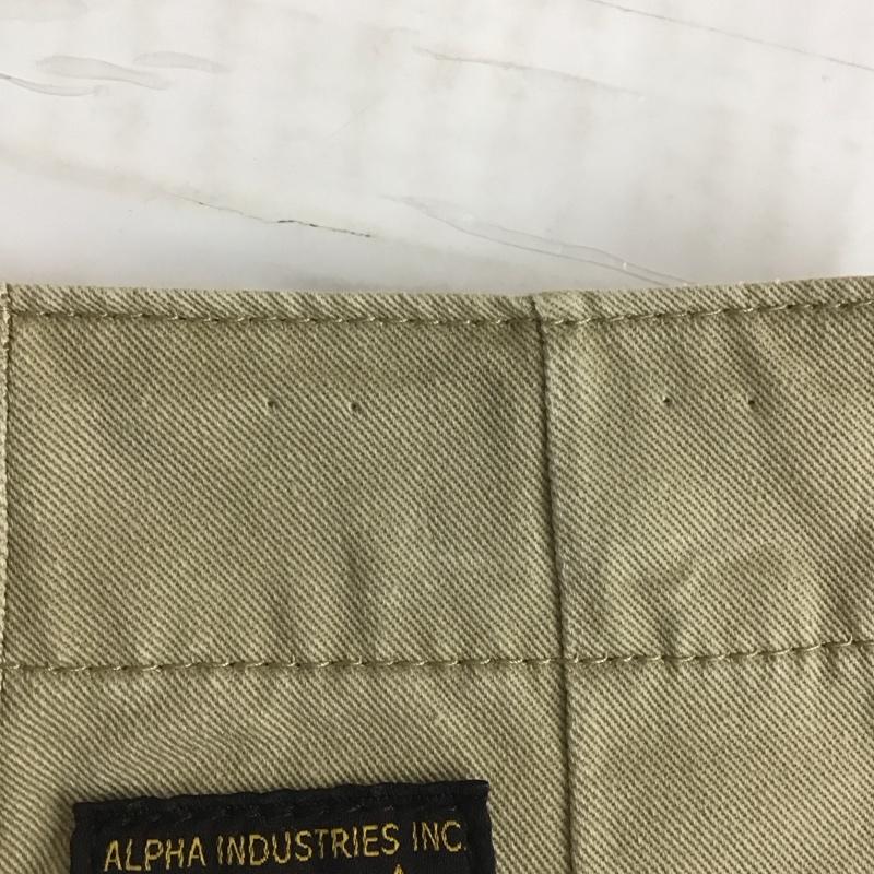 アルファインダストリー Alpha Industries パンツ チノパン チノパン ワイドパンツ カジュアルパンツ ストレートパンツ XL 無地 ベージュ / ベージュ /  メンズ USED 古着 中古 10107202