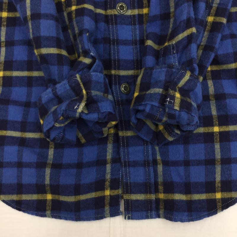 ニールキャサディーレイルロード NEALCASSADYRAILROAD シャツ、ブラウス 長袖 チェック 青 / ブルー /  メンズ USED 古着 中古 10143872