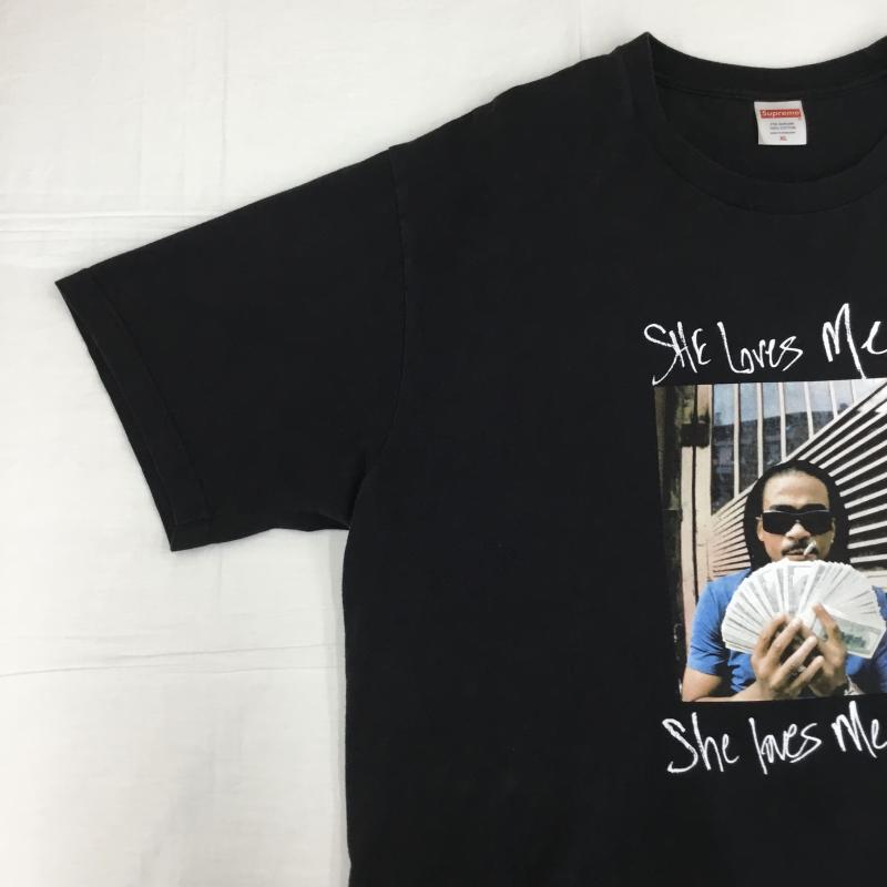 シュプリーム Supreme Tシャツ 半袖 25SS Max B Tee XL プリント 黒 / ブラック /  メンズ USED 古着 中古 10150146
