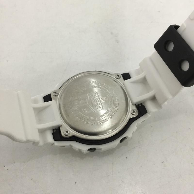 ジーショック G-SHOCK 腕時計 デジタル GWX-5600C スポーツ ソーラー電波 G-LIDE ロゴ、文字 白 / ホワイト /  メンズ USED 古着 中古 10144347