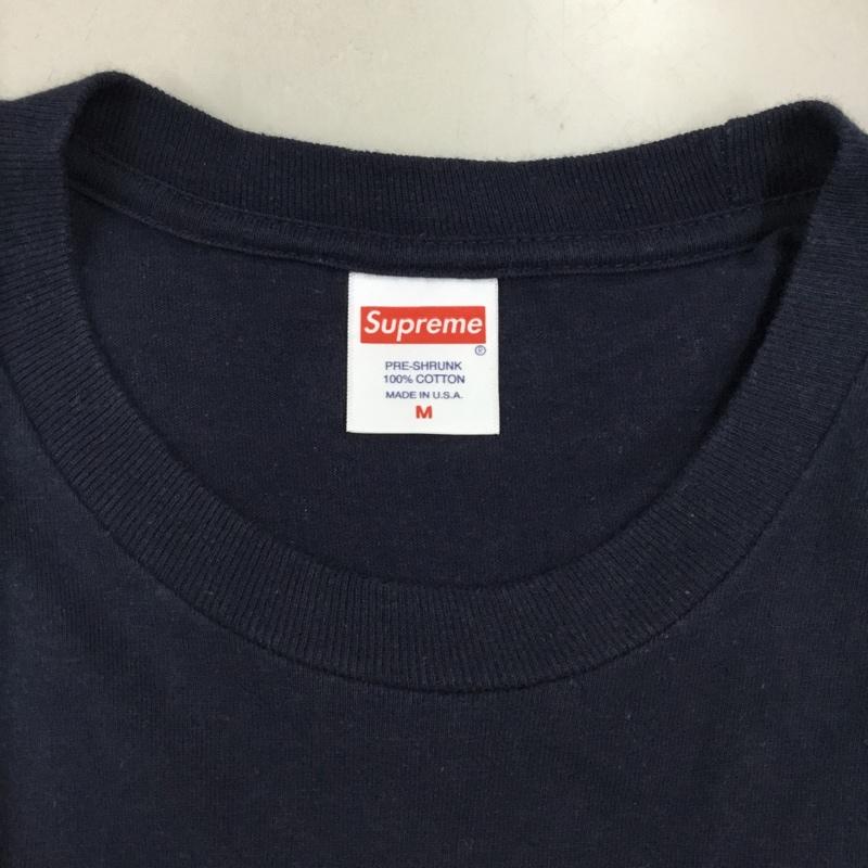 シュプリーム Supreme Tシャツ 半袖 Anno Domini Tee 20SS M ロゴ、文字 紺 / ネイビー /  メンズ USED 古着 中古 10114805