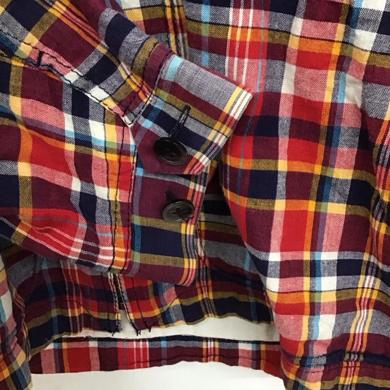 ビームス BEAMS ジャケット、上着 ジャケット、ブレザー ジップアップジャケット カラージャケット チェックジャケット M チェック マルチカラー / マルチカラー /  メンズ USED 古着 中古 10131256