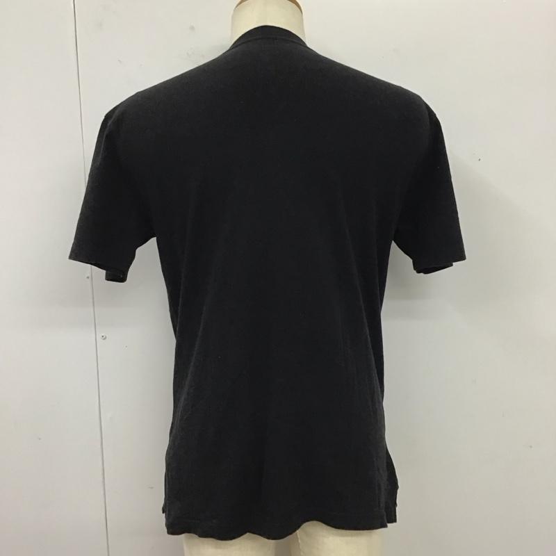 ザノースフェイス THE NORTH FACE Tシャツ 半袖 半袖カットソー プリントTシャツ クルーネックカットソー S ロゴ、文字 黒 / ブラック /  メンズ USED 古着 中古 10119536
