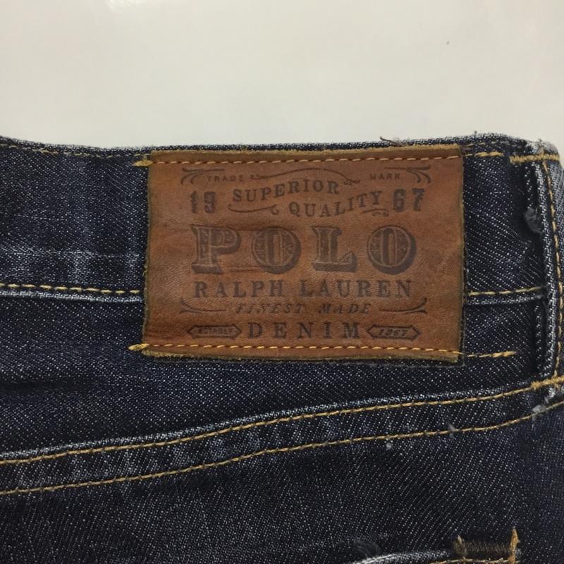 ポロバイラルフローレン Polo by RALPH LAUREN パンツ デニム、ジーンズ デニムパンツ 34 無地 インディゴ / インディゴ /  メンズ USED 古着 中古 10115642