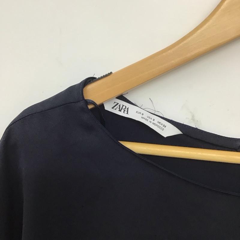 ザラ ZARA カットソー 半袖 S 無地 マルチカラー / マルチカラー /  レディース USED 古着 中古 10139398