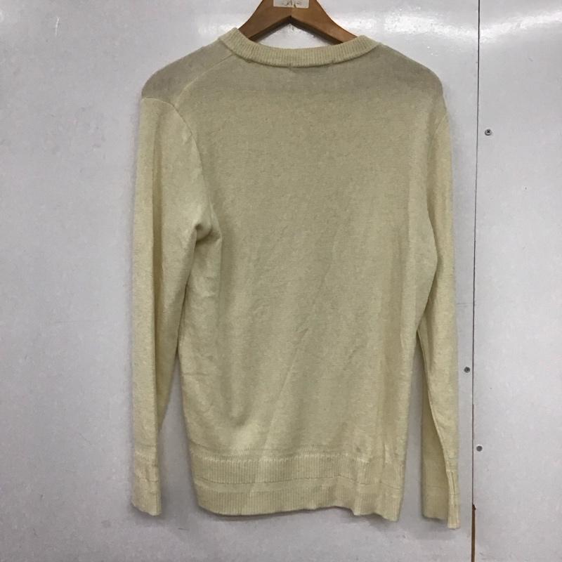 ラッピンノット WRAPINKNOT ニット、セーター 長袖 2 無地 白 / ホワイト /  メンズ USED 古着 中古 10141193