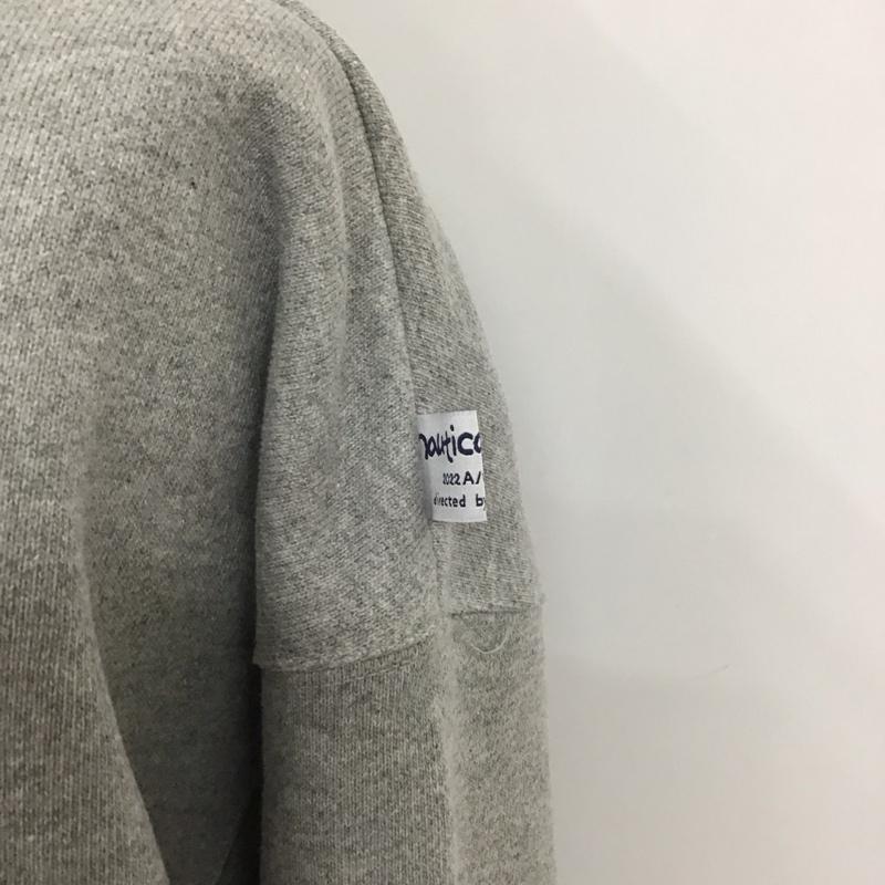 ノーティカ NAUTICA パーカー 長袖 223-1249 Arch logo sweat Hoodie プルオーバー タグ付き M ロゴ、文字 灰 / グレー /  メンズ USED 古着 中古 10110951