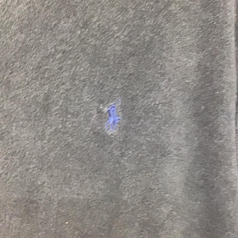 ポロバイラルフローレン Polo by RALPH LAUREN Tシャツ 半袖 半袖カットソー プリントTシャツ Vネックカットソー L ロゴ、文字 黒 / ブラック /  メンズ USED 古着 中古 10133961