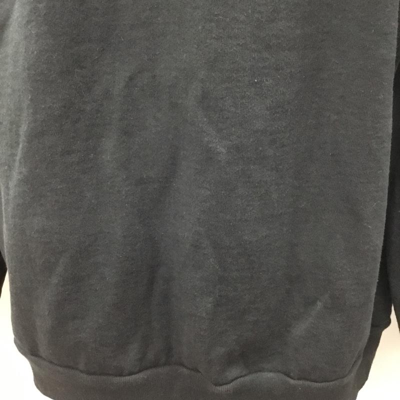 ロサンゼルスアパレル LOS ANGELES APPAREL パーカー 長袖 裏起毛 プルオーバー スウェット L 無地 黒 / ブラック /  メンズ USED 古着 中古 10117201