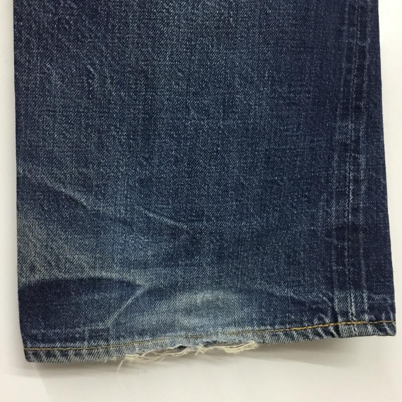 ウエアハウス WAREHOUSE パンツ デニム、ジーンズ デニムパンツ ストレートパンツ ワイドパンツ カジュアルパンツ 33インチ 無地 インディゴ / インディゴ /  メンズ USED 古着 中古 10109493