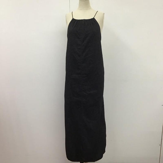 ザラ ZARA ワンピース ロングスカート 3378 210 800 ノースリーブ M 無地 黒 / ブラック /  レディース USED 古着 中古 10112951