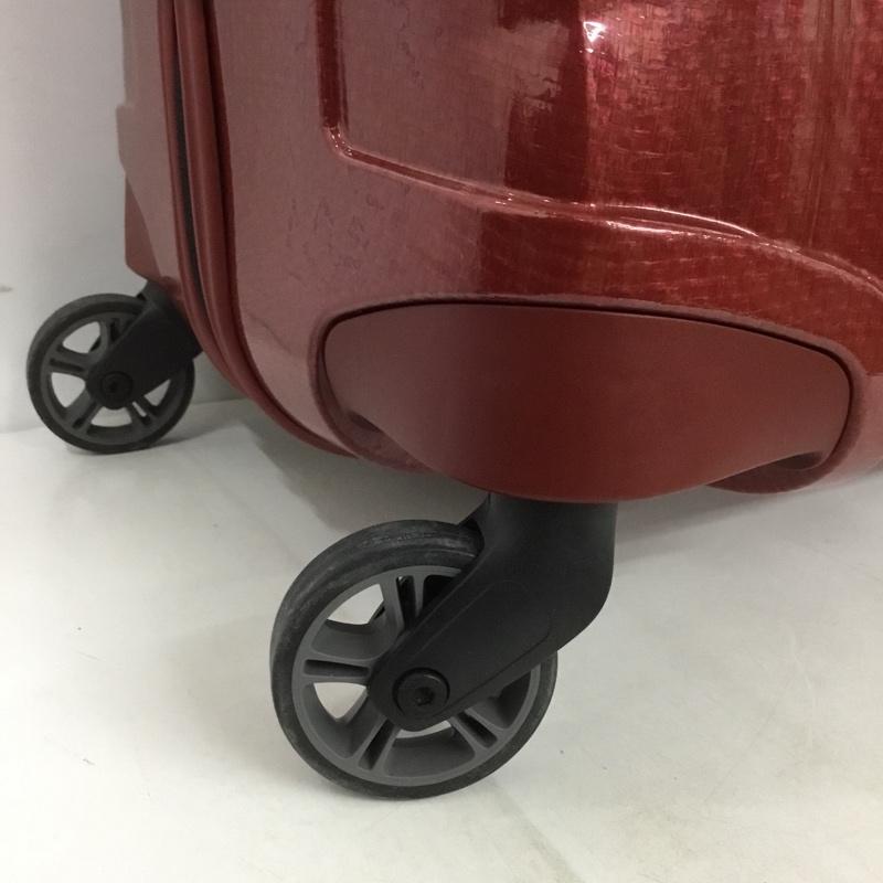 サムソナイト Samsonite スーツケース、トランク スーツケース、トランク V22304 Cosmolite コスモライト 94L 箱有 無地 赤 / レッド /  メンズ USED 古着 中古 10132586